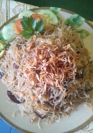 Foto resep Bihun goreng jamur