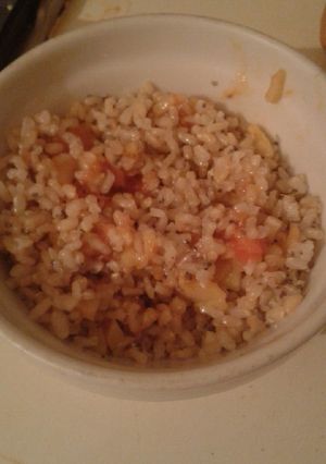 Una foto de Arroz con semillas de chía