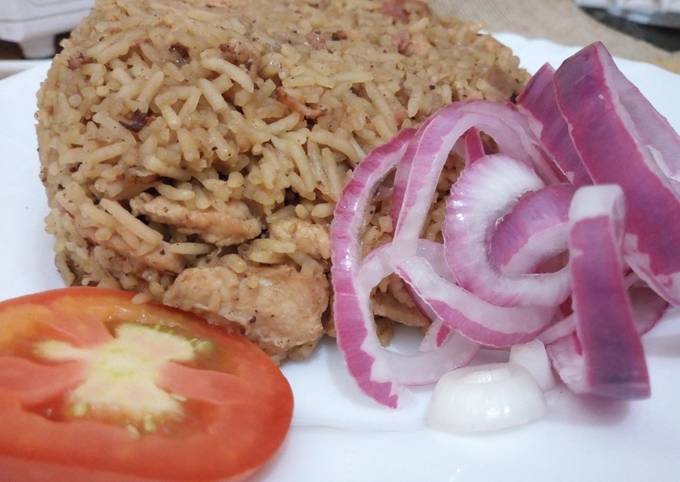 Step-by-Step Guide to Make Eric Ripert Chicken and sausage pilau