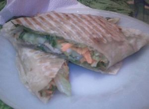 Una foto de Wrap Veggie