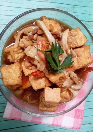 Foto resep Tumis Tahu Udang