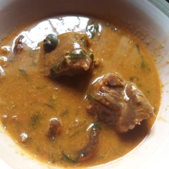 A picture of Ogbono soup.