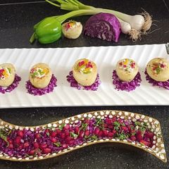 A picture of Baked mini potato cups.