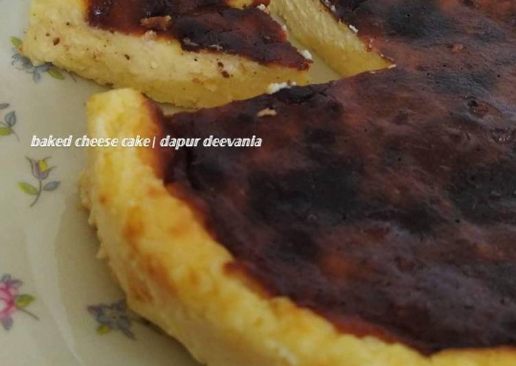 Resep Baked cheese cake, Lezat Sekali