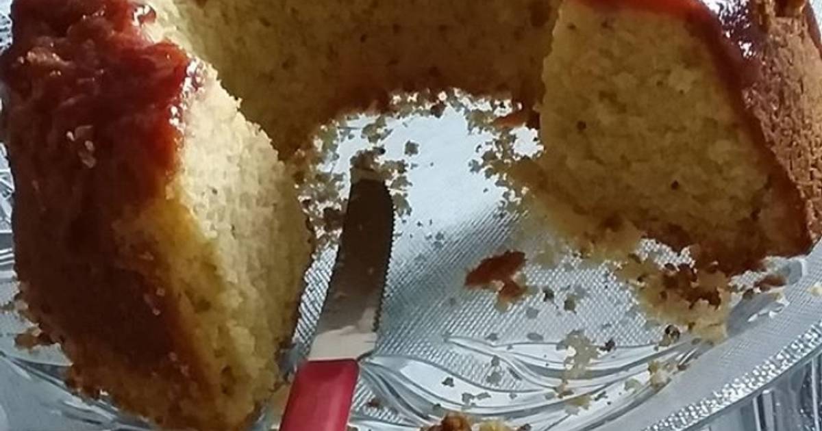 Bolo de fubá com erva doce fofinho e simples