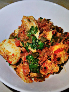 A picture of Egg curry#themechallenge#eggs.