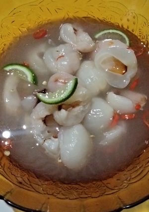 Foto resep Asinan leci simpel