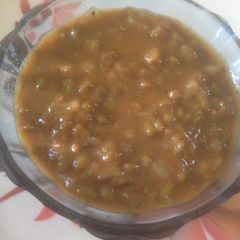 A picture of Green moong daal.