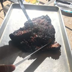 A picture of Smoked brisket.
