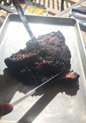 A picture of Smoked brisket.