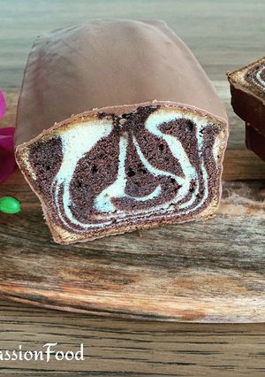 Une photo de Cake marbré de François Perret@4PassionFood#dessert