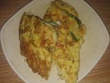 Telur dadar isi