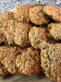 Una foto de Galletas de avena y banana saludables