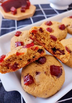 Foto de Cookies de fubá com goiabada bem simples de fazer