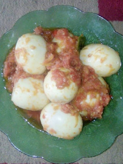 Foto resep Telur rebus balado