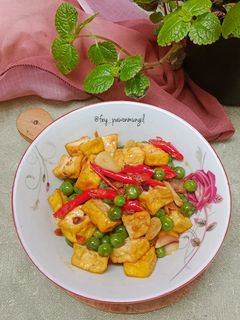 Foto resep Leunca Masak Tahu Tauco