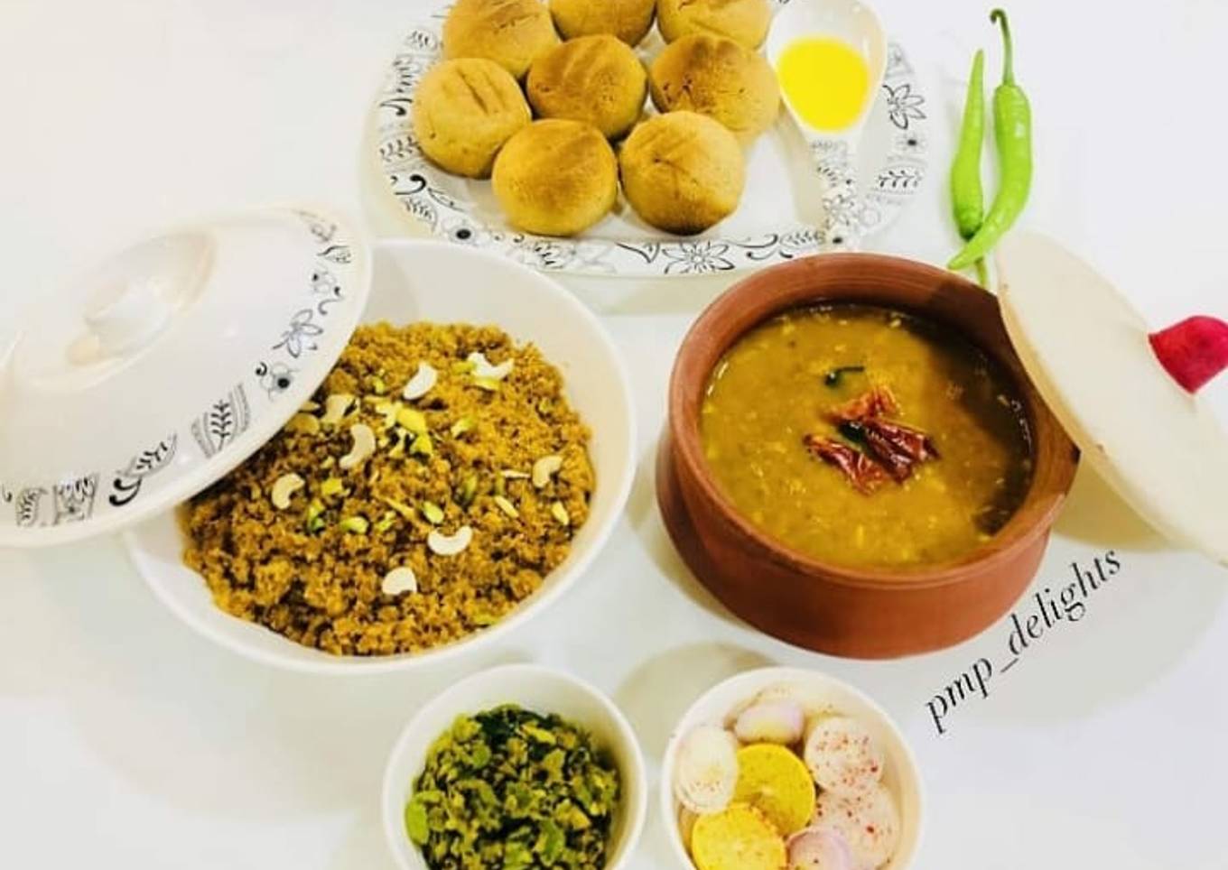 Dal Bati and Churma