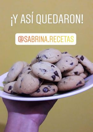 Una foto de Galletas con chips de chocolate 🍪