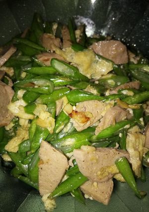 Foto resep Oseng buncis telor