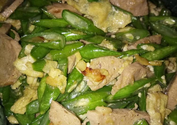 Oseng buncis telor