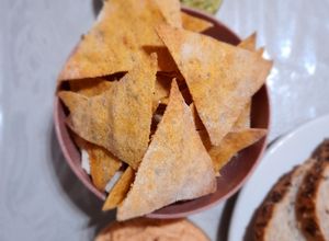 Una foto de Nachos caseros