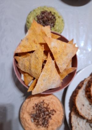 Una foto de Nachos caseros
