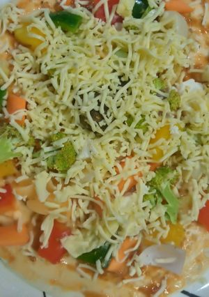 પીઝા(pizza recipe in gujarati) રેસીપી મુખ્ય ફોટો