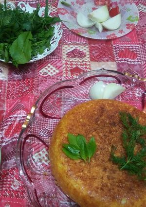 عکسی از دستور ته چین گوشت