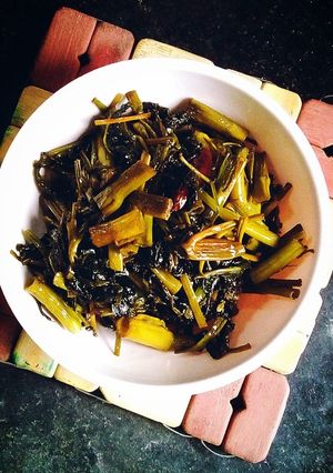 শাক ভাজা (saag bhaja recipe in bengali) রেসিপির প্রধান ছবি