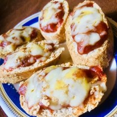A picture of Leftover Makeovers: 3 Cheese Bruschetta.