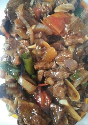 Foto resep Sapi lada hitam