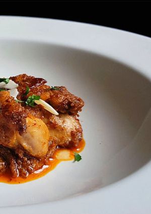 A picture of Chicken Korma.