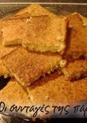 A picture of Dough pie from Ioannina (zimaropita).