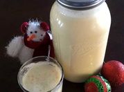 A picture of egg nog