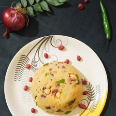 A picture of Rava Upma.