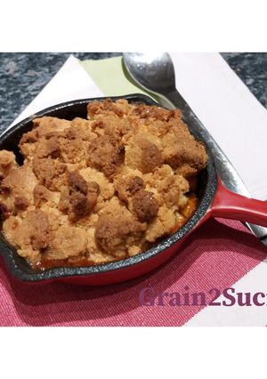 Une photo de Crumble aux pommes