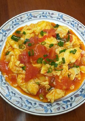 Foto resep Telor masak tomat