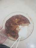 Pudding roti cane (panggang)