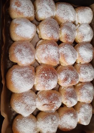 Citromos-túrós labdabukta recept fotója