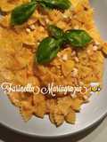 Farfalle con crema di Datterini gialli e rossi km zero mandorle e burrata 👩‍🍳🏡🦁🇮🇹