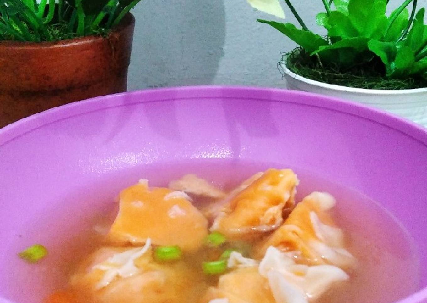 Siomay kuah pedas