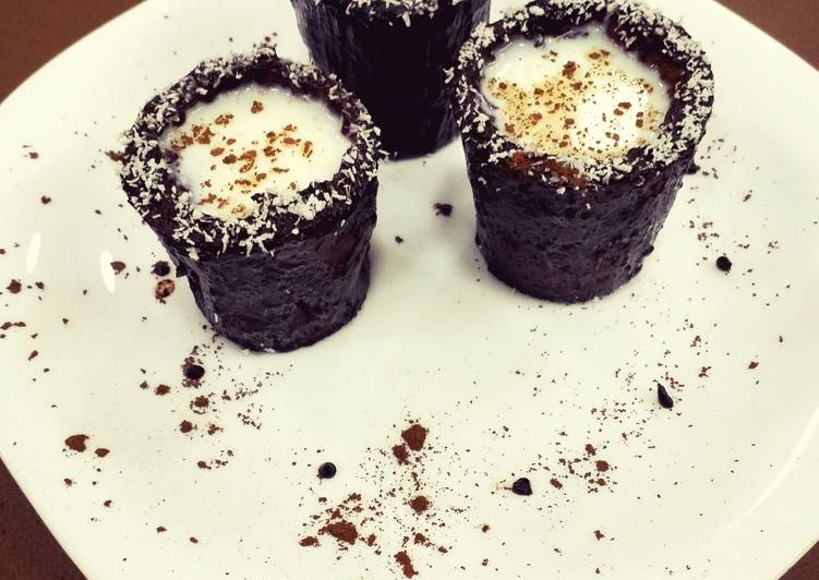 Recipe of Any-night-of-the-week Double Chocolate Cookie Cups
