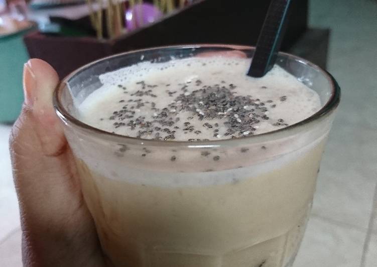 Resep Almondmilk dengan Boba Pearl dan Chia Seed yang Lezat