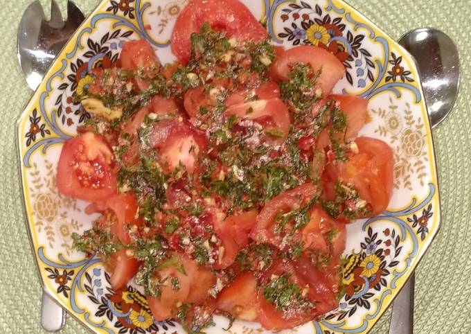 🍅 Tomatensalat mit Pepp