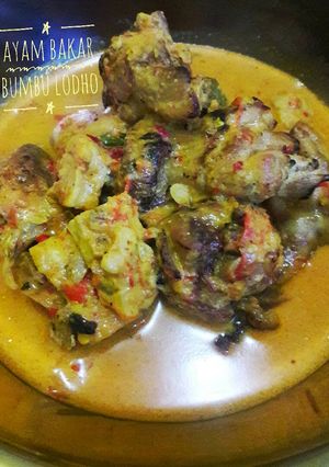 Foto resep Ayam Bakar bumbu Lodho pedas