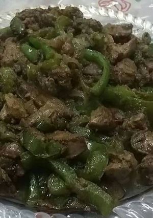 صورة لوصفة كبده فراخ على طريقتى😋