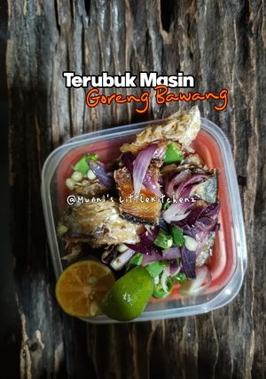 Gambar Terubuk Masin Goreng Bawang