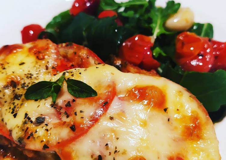 Frango parmegiana mais saudável - Tudogosreceitas
