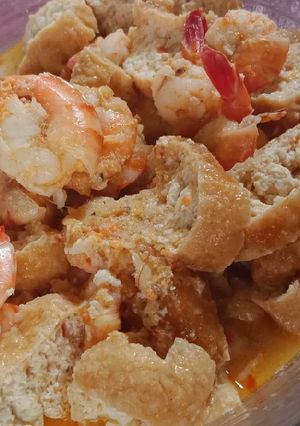 Foto resep Tahu undang Pedas Masak SANTAN