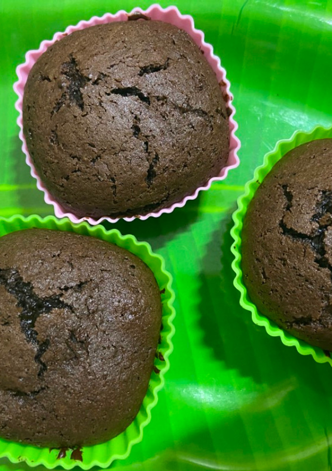 சாக்கோ லாவா கேக் (Choco lava cake recipe in tamil) செய்முறை முக்கிய புகைப்படம்